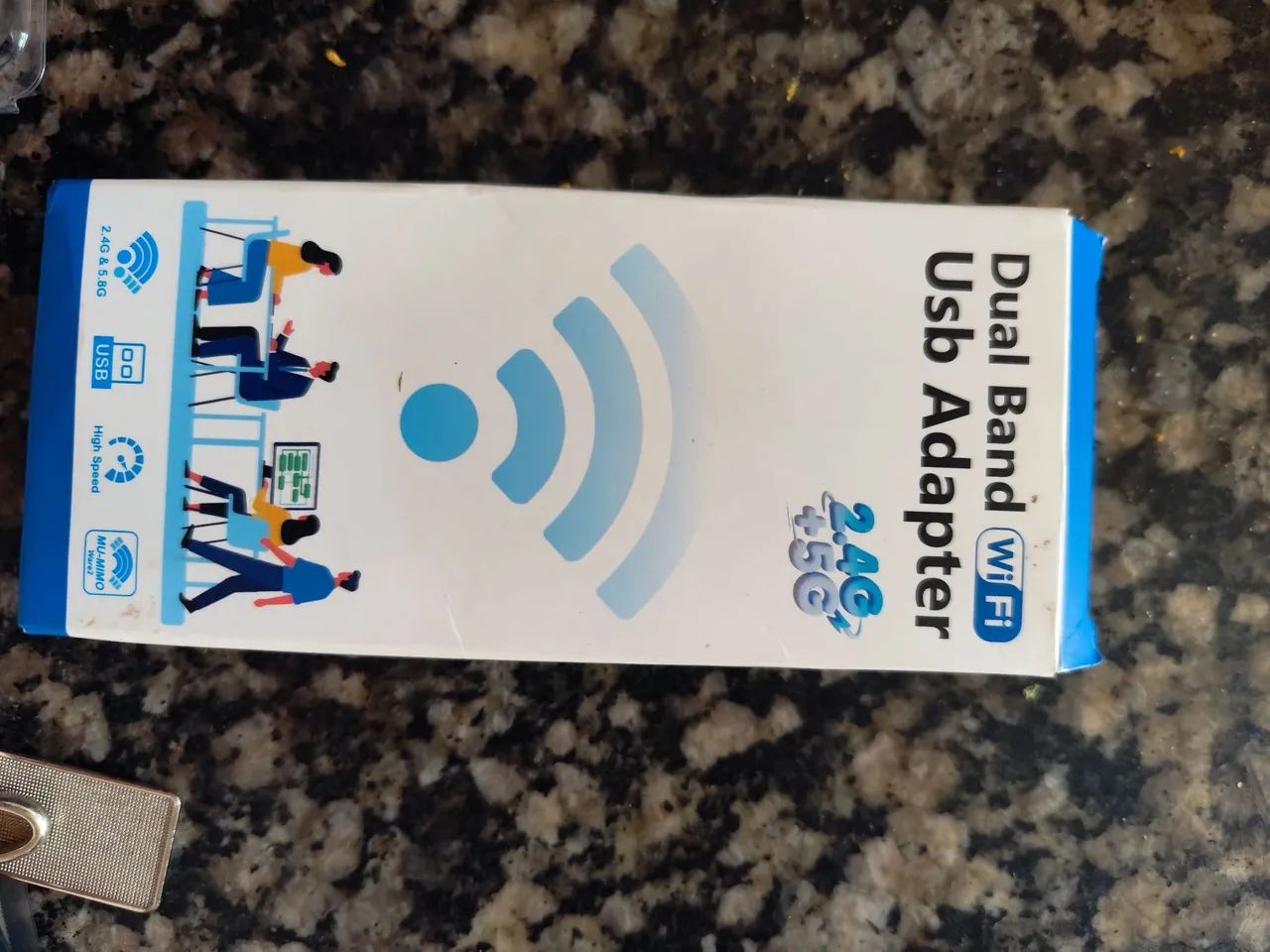 Adaptador Wi-Fi USB Dual Band 2.4G e 5.8G  - Foto 2