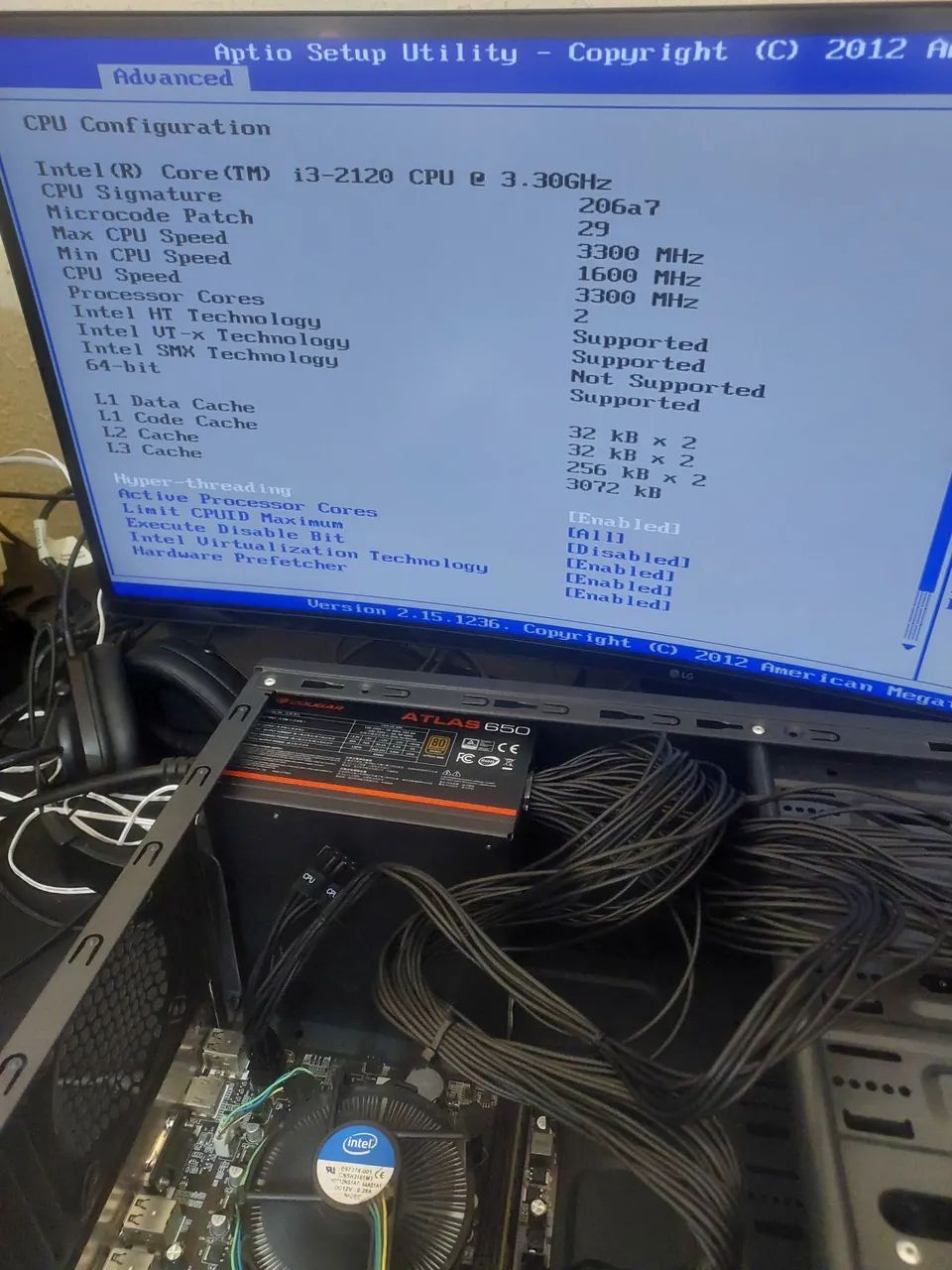 Pc i3 2120, 4gb ram, h61  - Foto 2