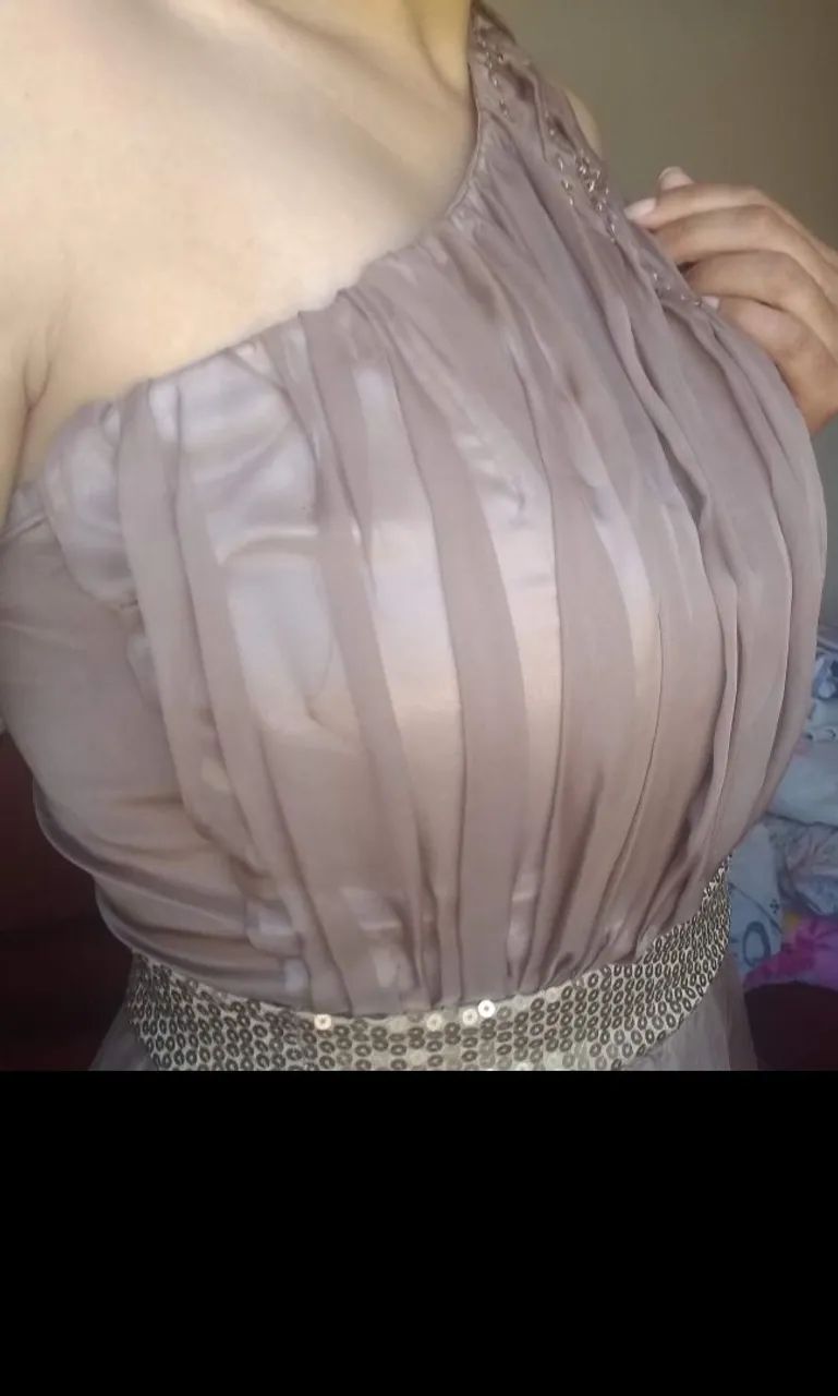 Vestido longo de festa