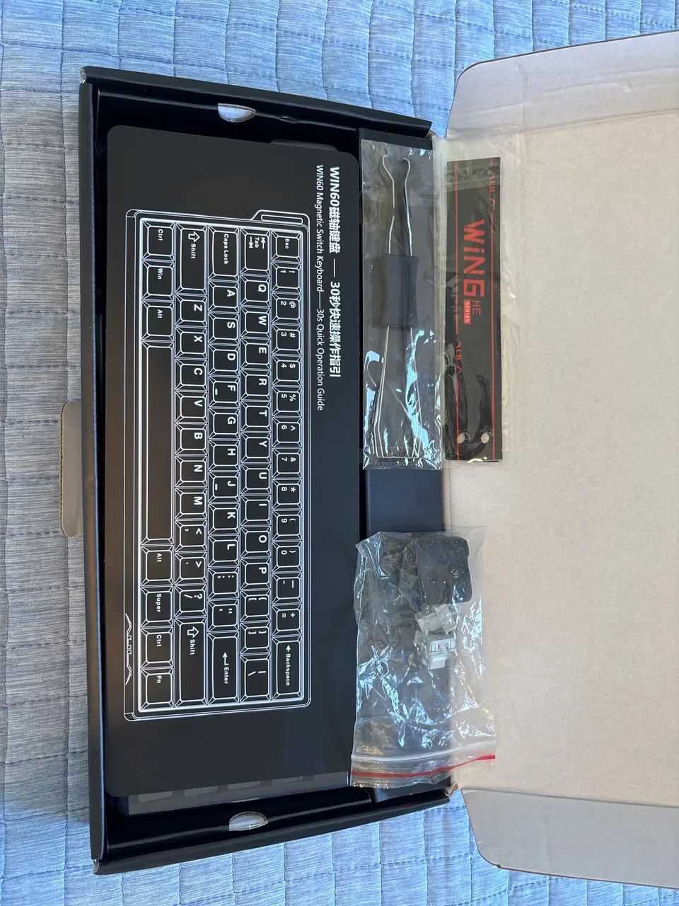 teclado magnético aula wing 60 He 