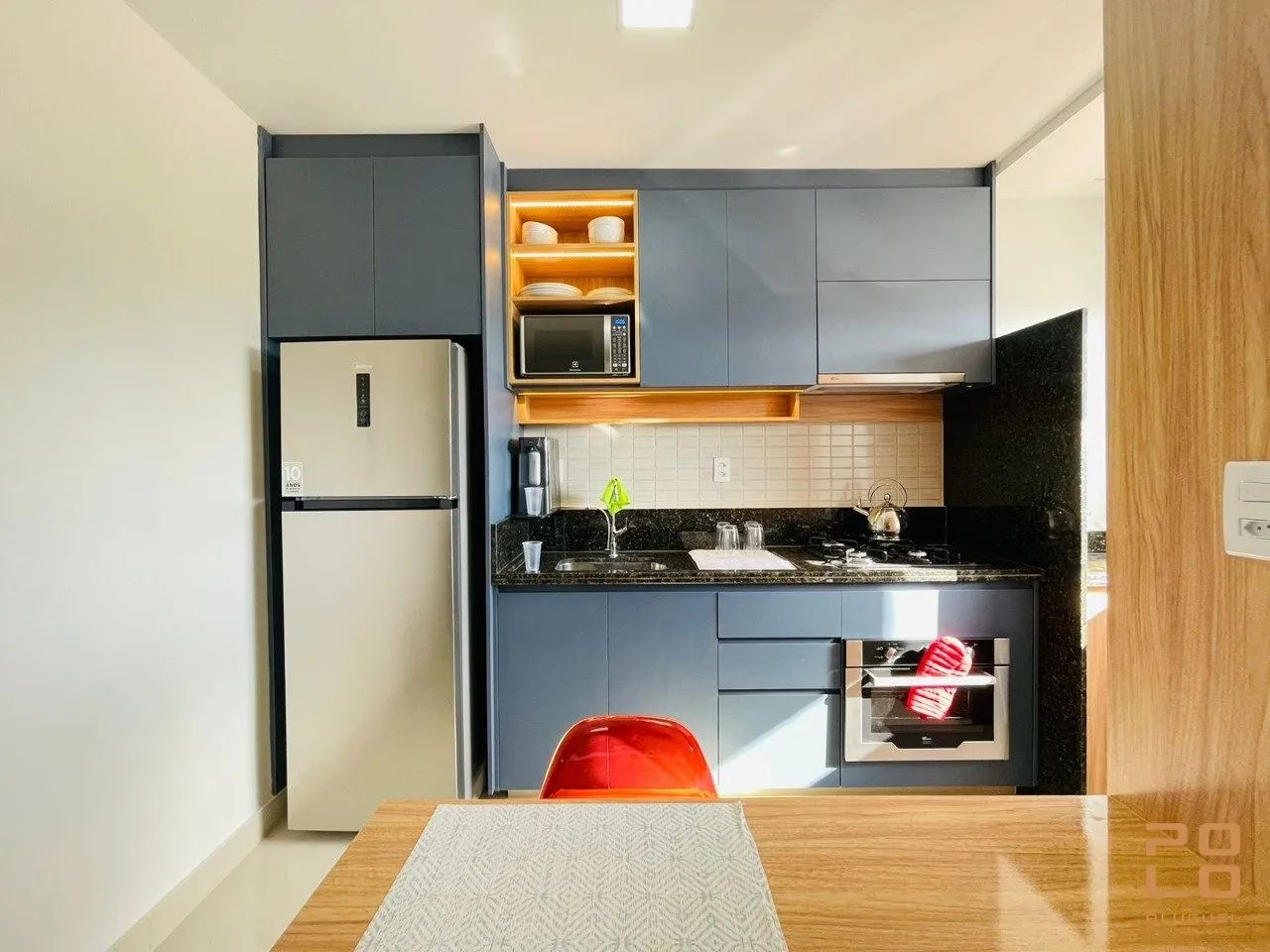Flat mobiliado para alugar no Edifício Residencial Terra One, localizado no Jardim América - Foto 6
