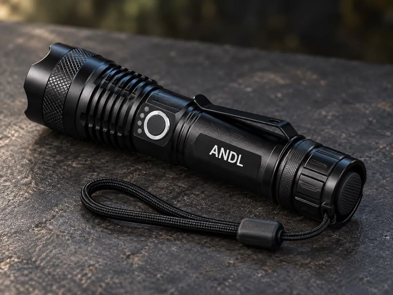 Lanterna Tática Recarregável LED T9 com Zoom e Bateria - Foto 2