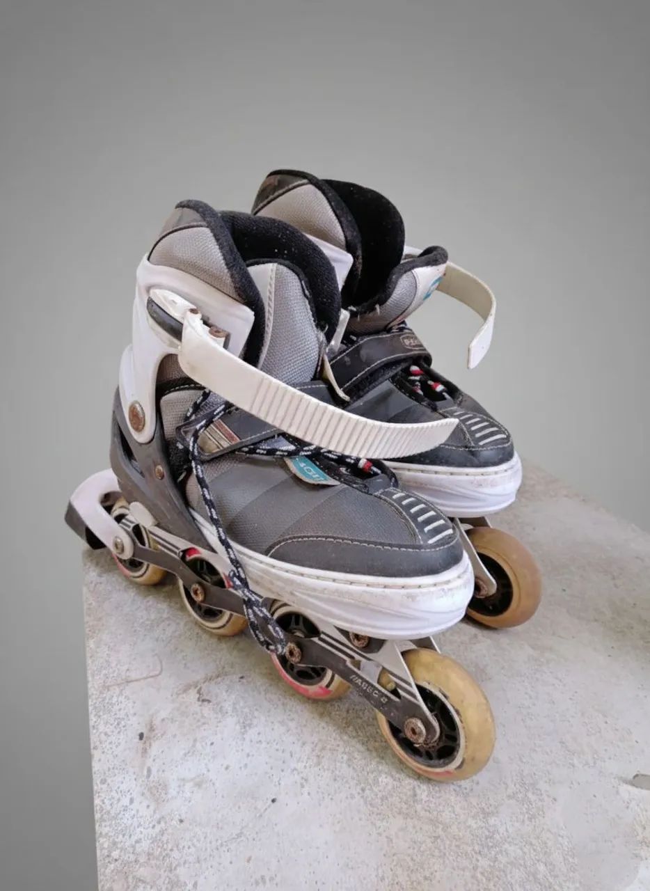 Patins Roller Mor Semi-Profissional ABEC-9 (Ajustável 38-41)