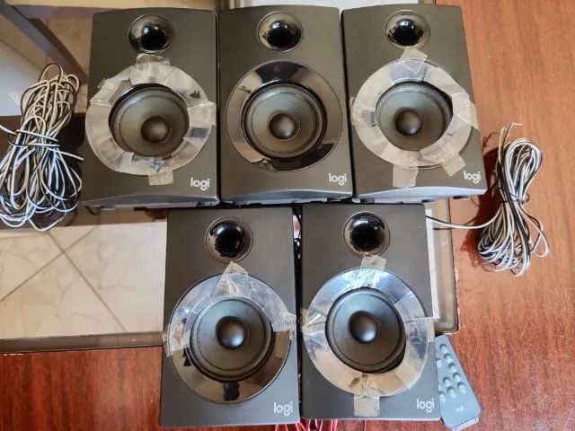 Caixa de Som Logitec Z607 - Foto 5