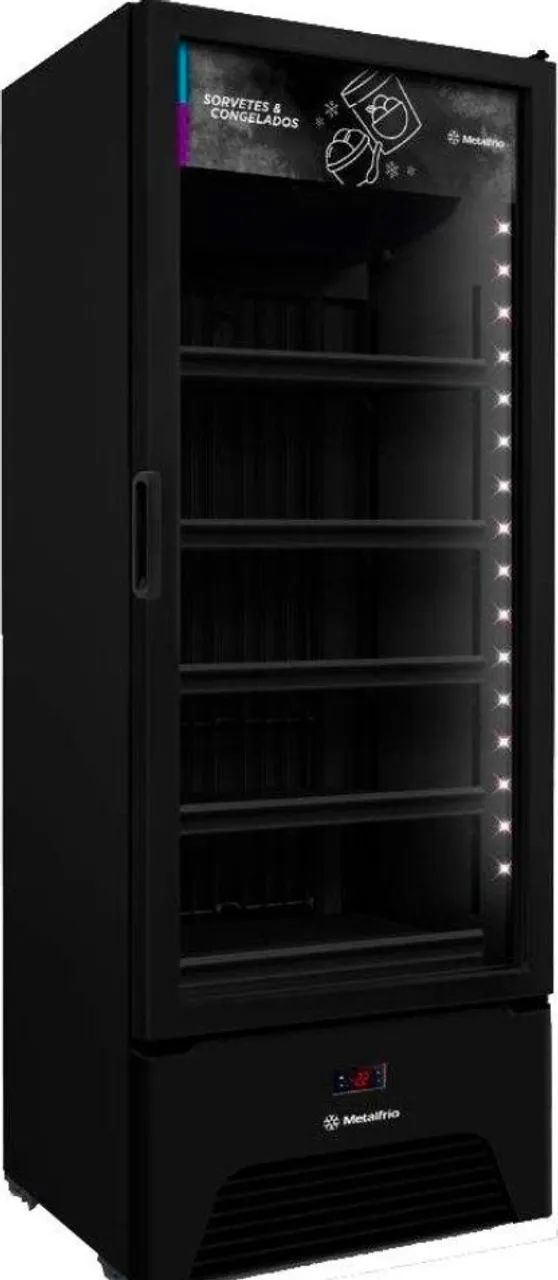 Freezer Metalfrio 581L VF50AH Frost Free Porta de Vidro - 220v novo/garantia fábrica 1 ano - Foto 4