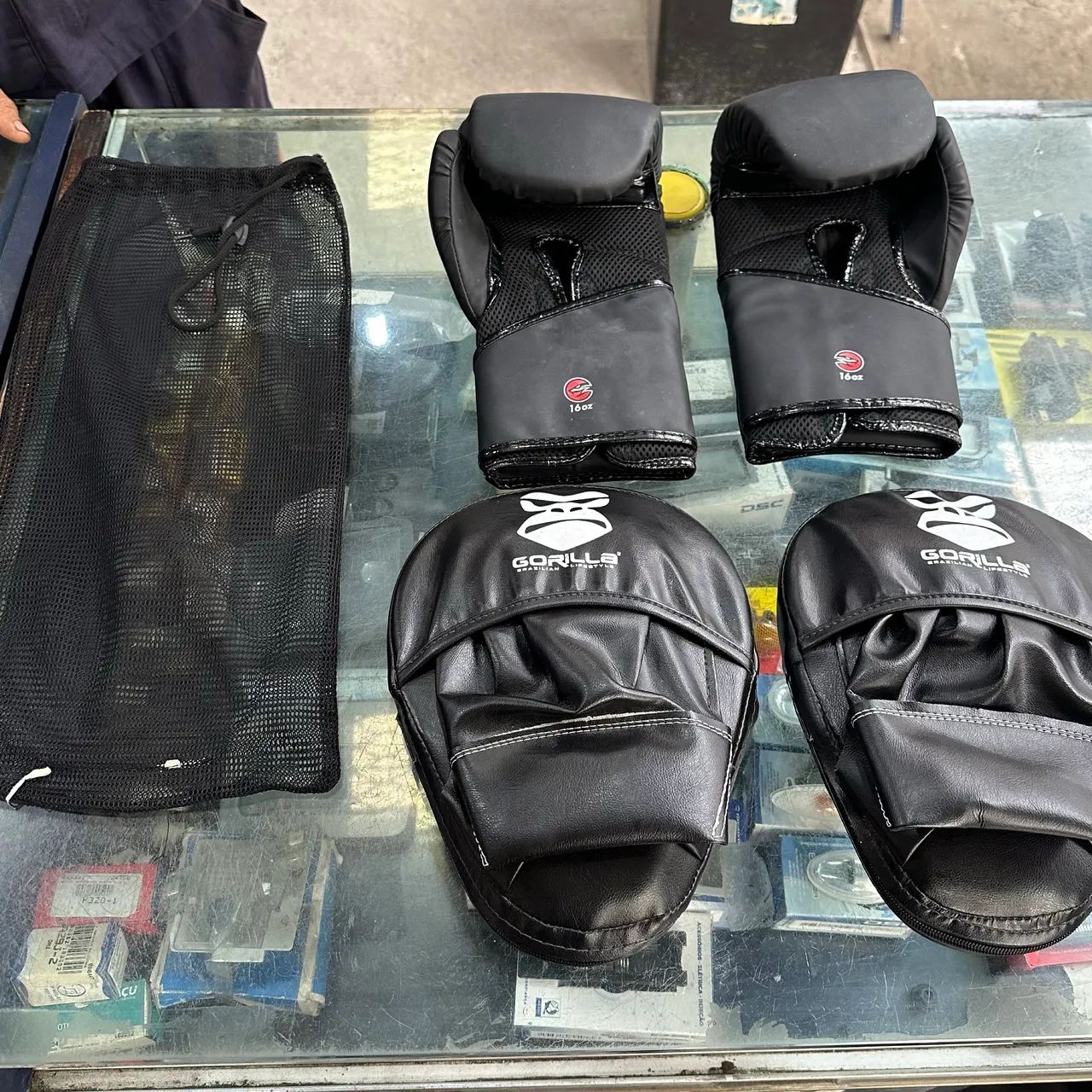 Luva e manopla de muay thai boxe  - Foto 3