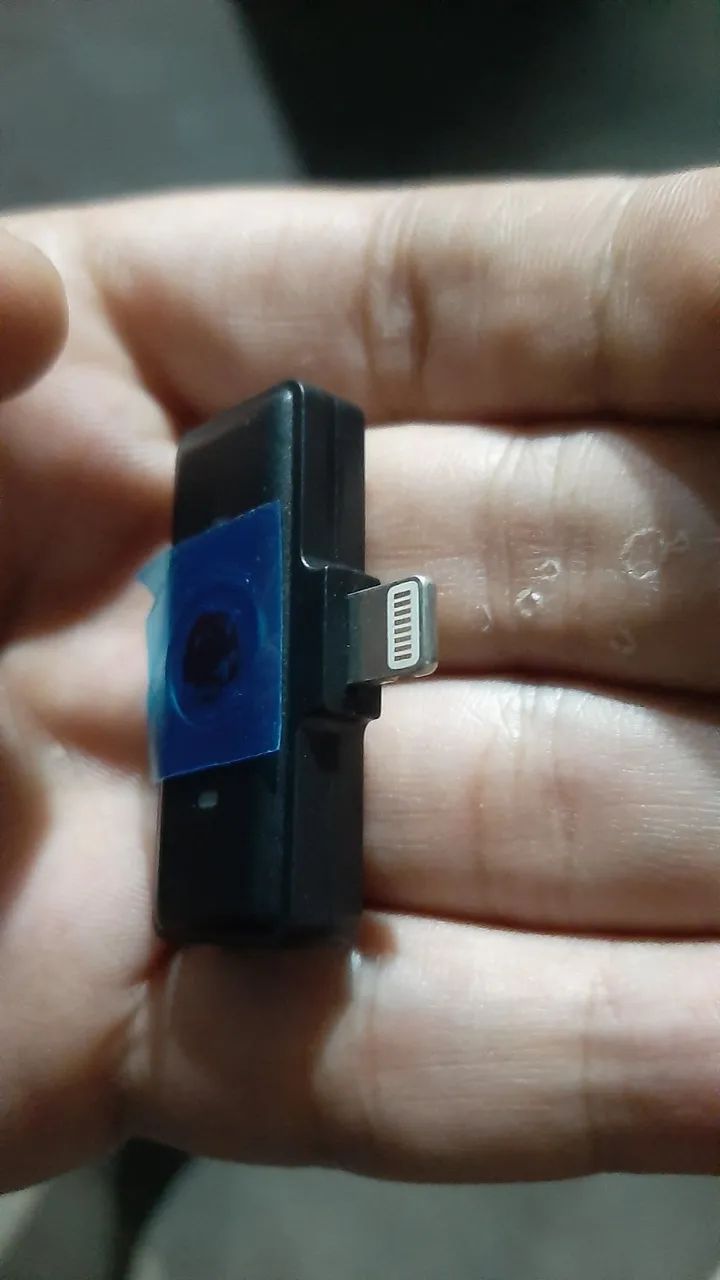 Microfone de lapela para Iphone  - Receptor lightning  - Foto 3