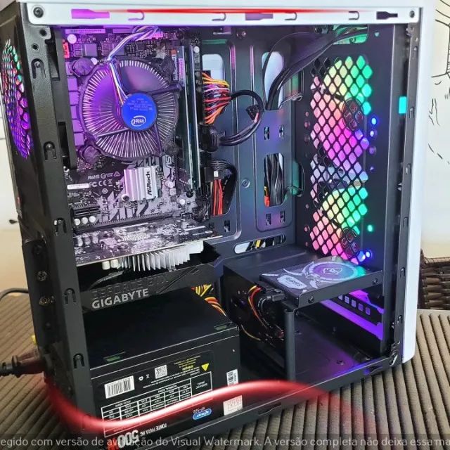 Computador i3 10100, GTX 1650 4GB, 16GB RAM, SSD 240GB, Gabinete Pcyes Venus - Foto 2