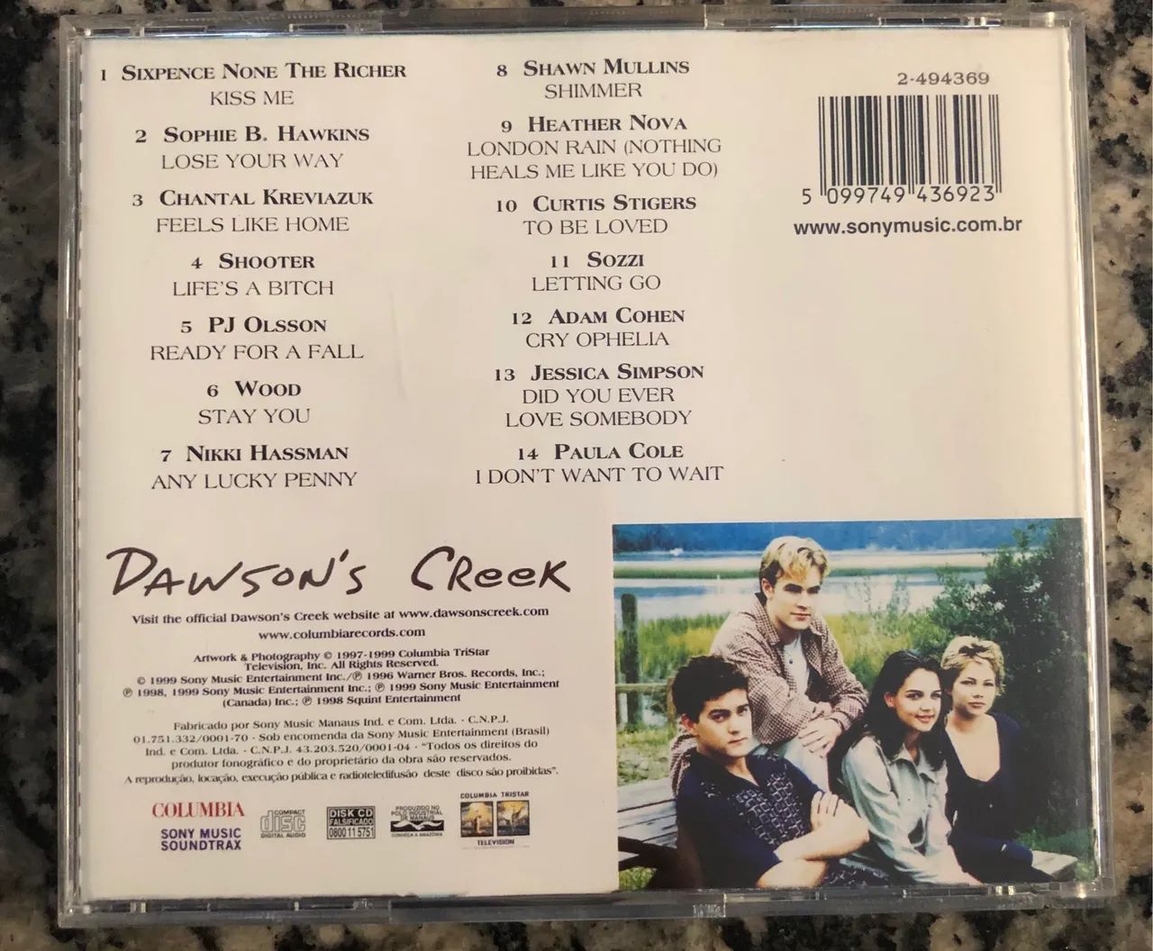 Trilha Sonora Dawson?s Creek - Foto 2