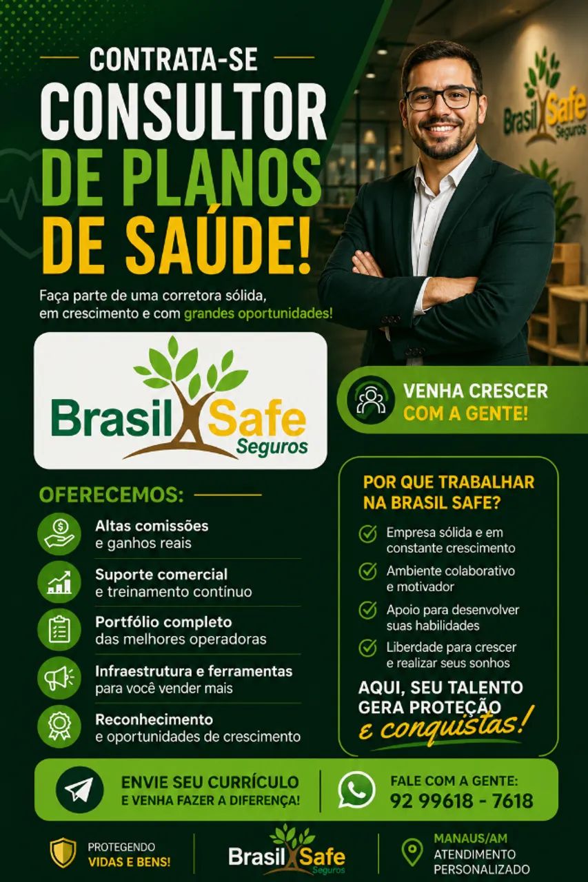 Vaga: CONSULTOR DE PLANOS DE SAÚDE - Foto 2