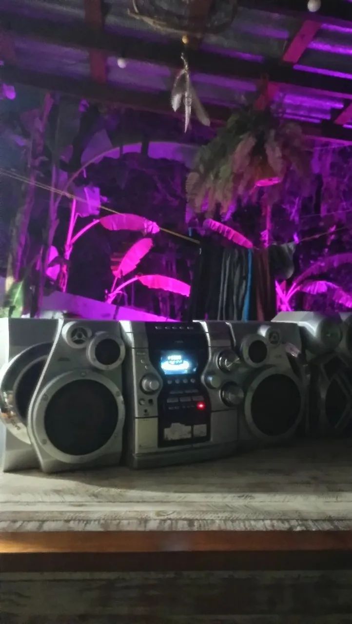 Micro sistem Aiwa novo - Foto 2