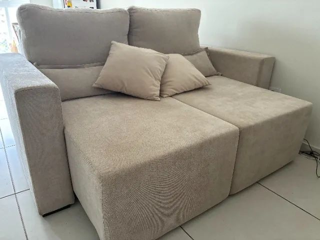 SOFÁ 2 LUGARES RETRÁTIL 