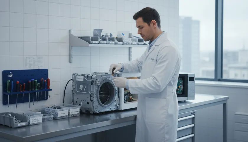 Serviço Profissional de Manutenção para Máquina de Lavar e Micro-ondas,