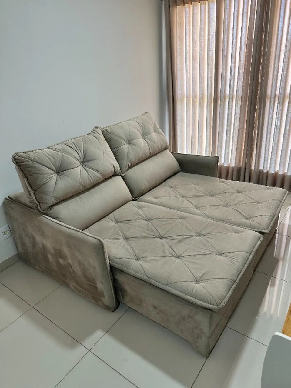 OPORTUNIDADE: Sofá retrátil - Foto 2