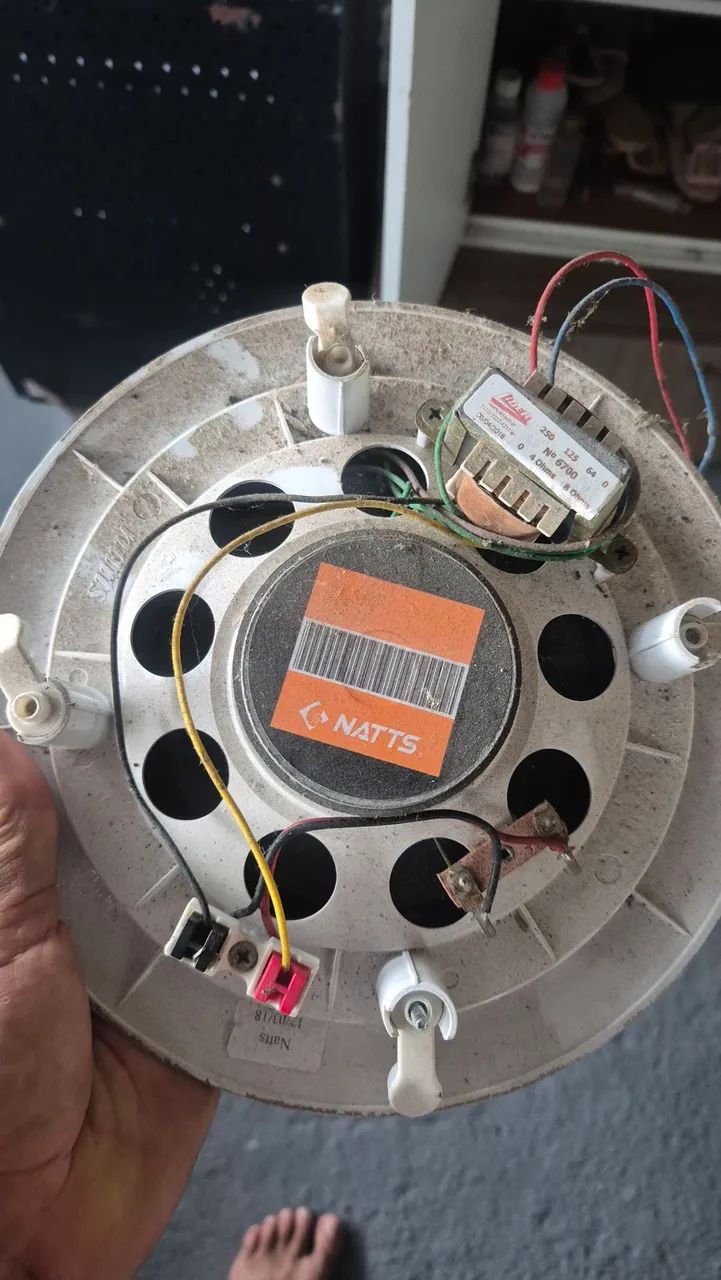 Caixa de som embutido  para teto - Foto 3