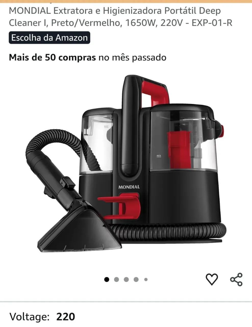 Extratora alta pressao 220v Mondial - Foto 3