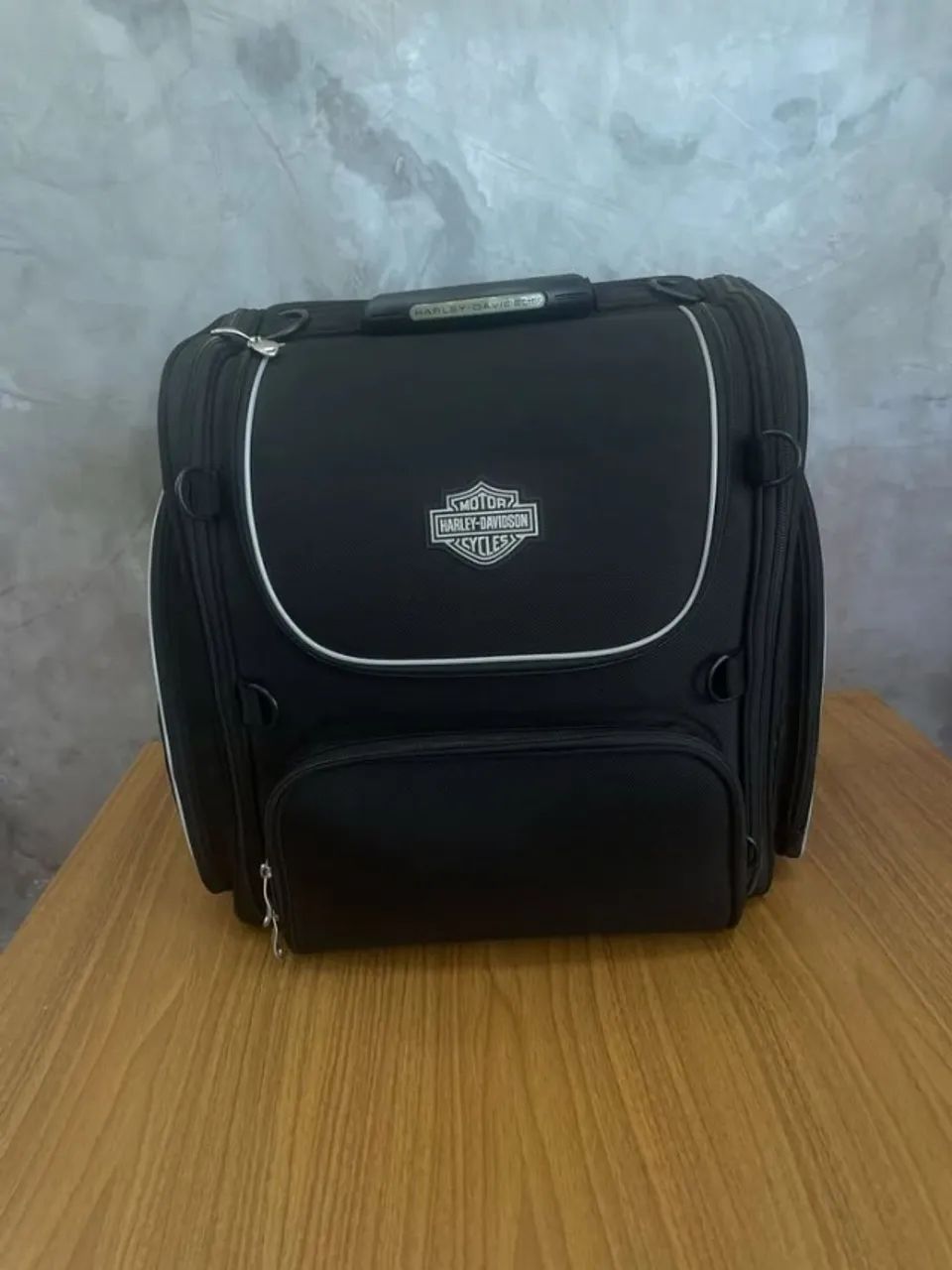 Mala Harley-Davidson Original para Moto - Preta - Foto 3