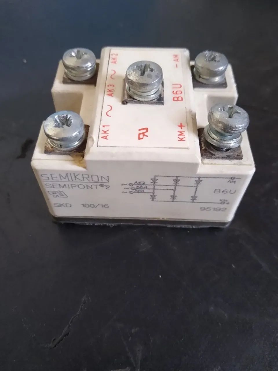 Ponte Retificadora Semikron SKD 100/16