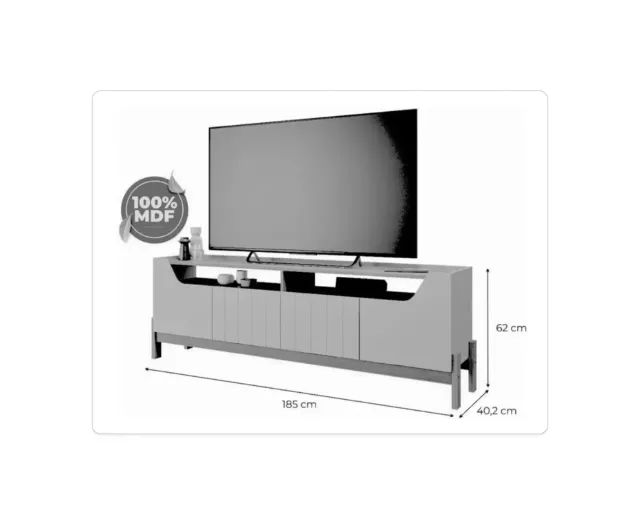 Rack Bancada MDF - Foto 4
