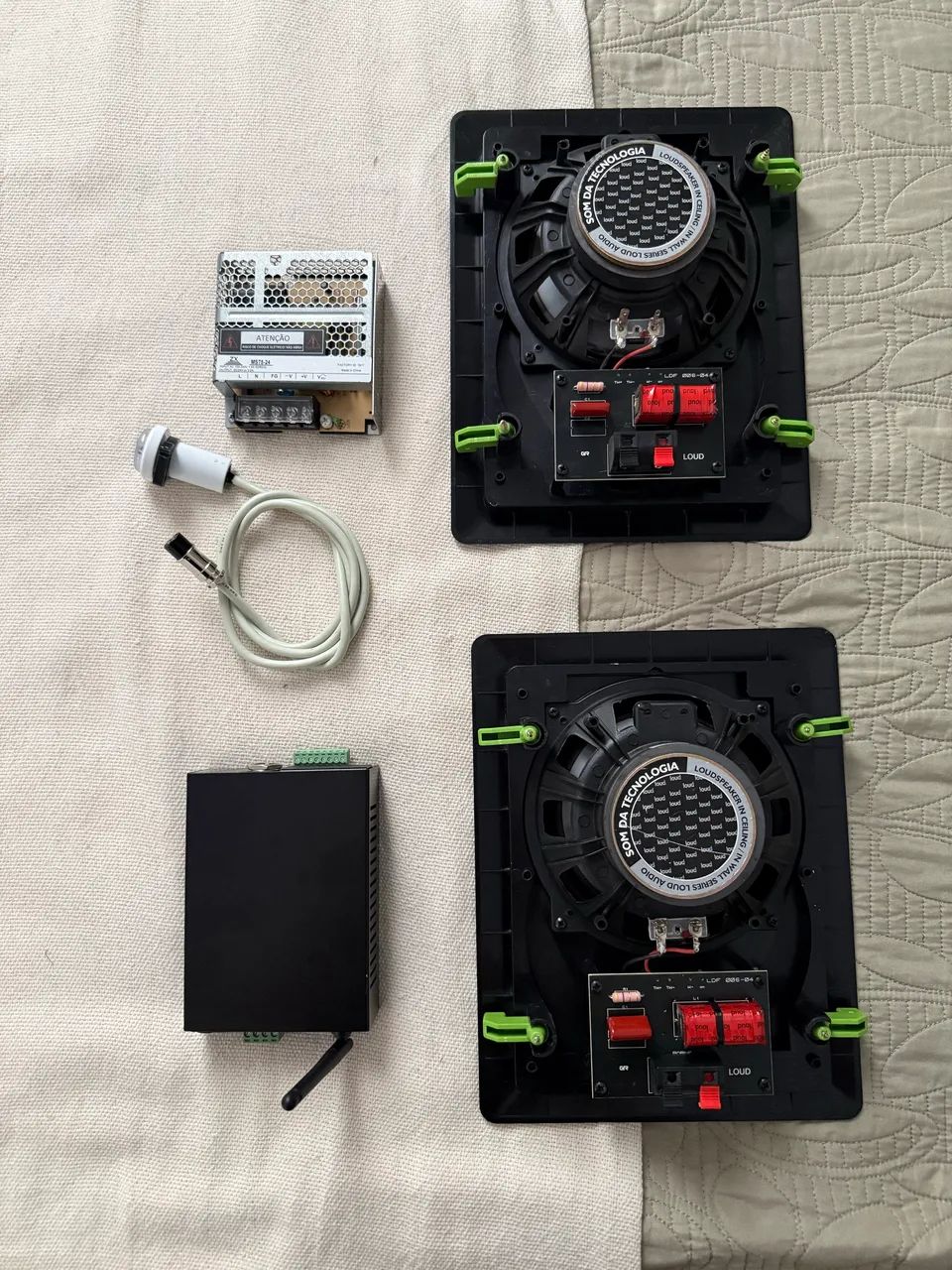 Kit Som Ambiente Bluetooth Loud Áudio