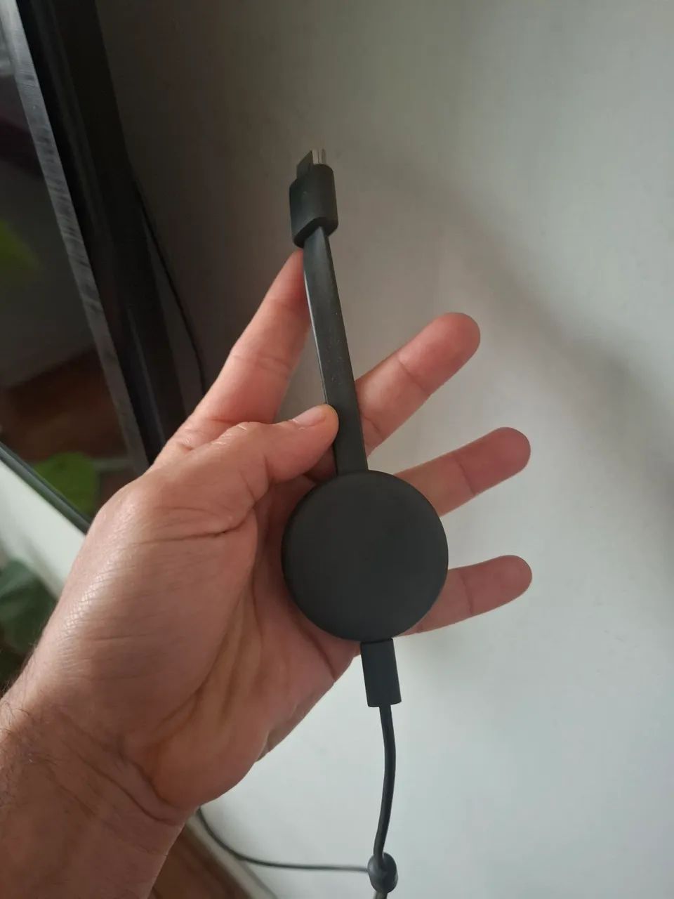 smart tv led display 32 samsung + antena + Chromecast + suporte de parede - Foto 4