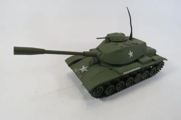 その他 VINTAGE SWEDISH MILITARY TANK CASE Miniatura do TANQUE DE GUERRA M60 AI Medium Tank - Fabricado pela