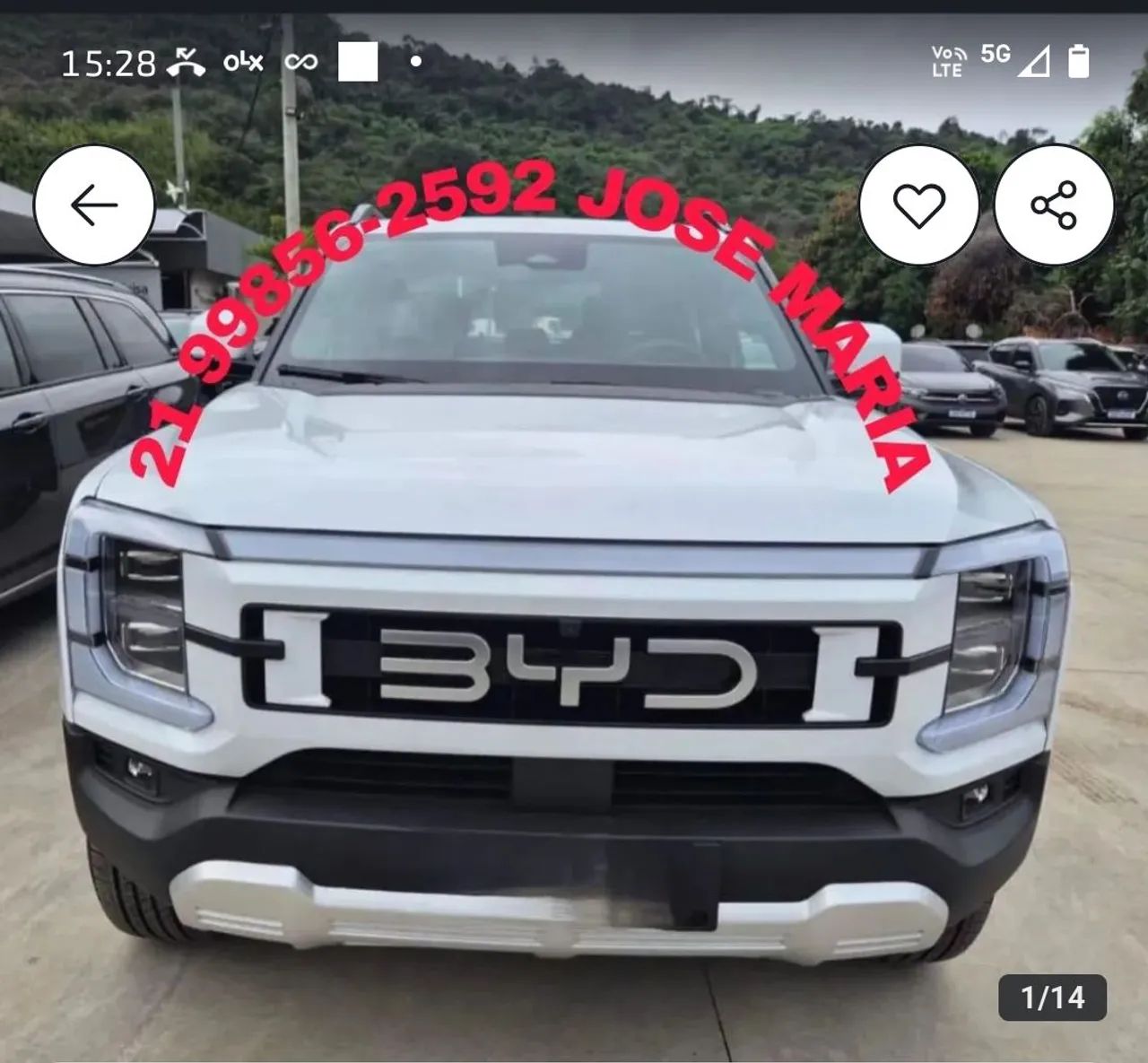 BYD Shark SHARK GS 1.5 16V 4x4 Aut. (Híbrido) 2026