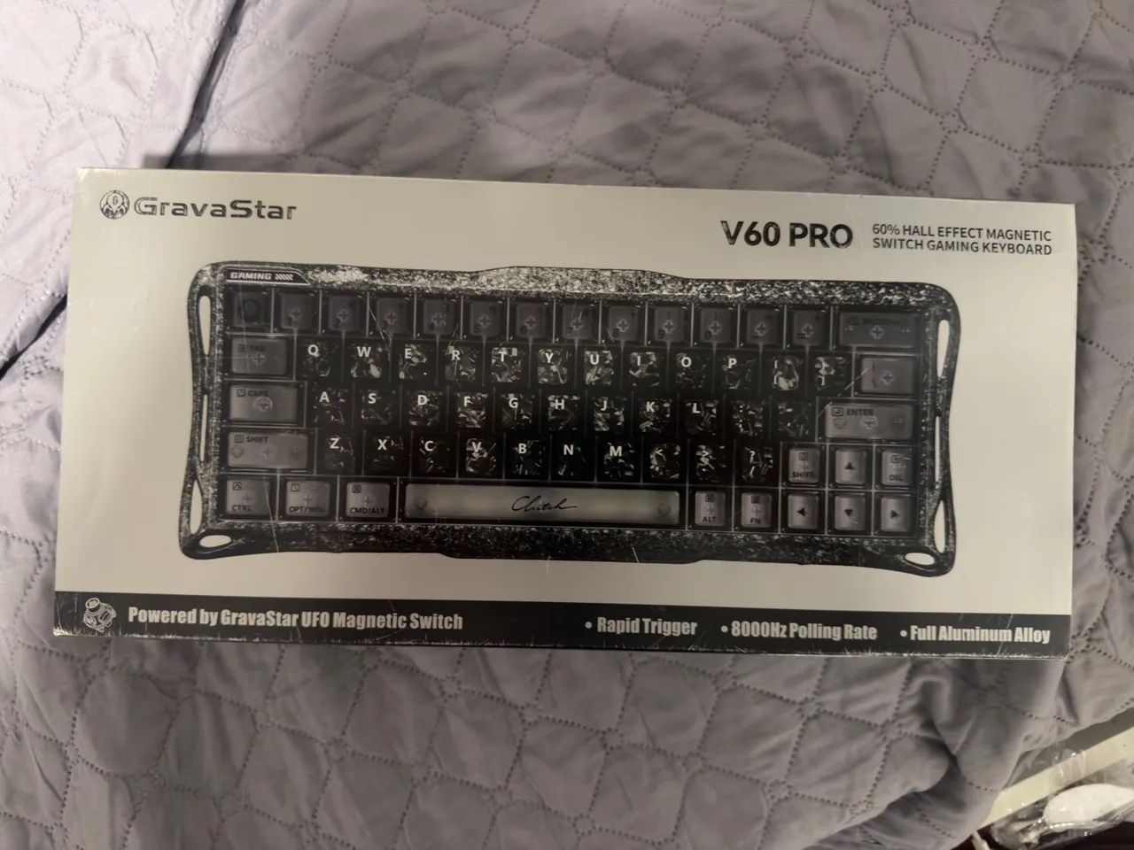 Teclado Magnético GravaStar V60 Pro Cyberfrost