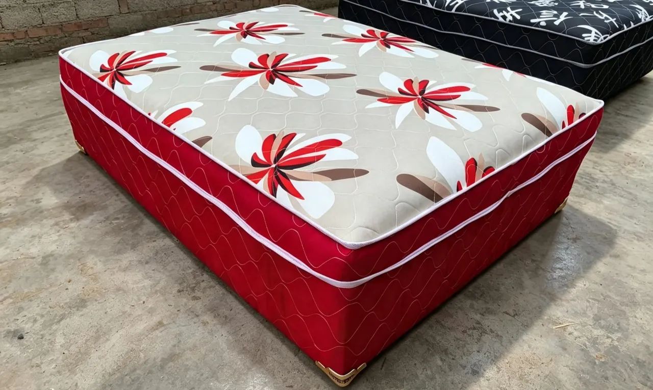 Camas Box casal de mola a pronta entrega  - Foto 2