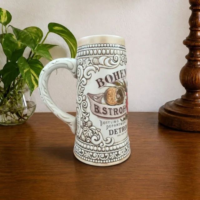 Caneca chopp Strohs Brewery Co. 1987 - Foto 3