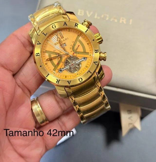 Relógio bvlgari automático