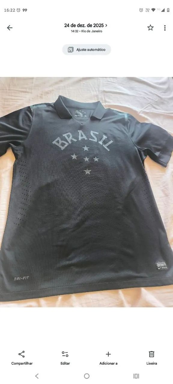 Camisa Brasil Black Edition 2013
