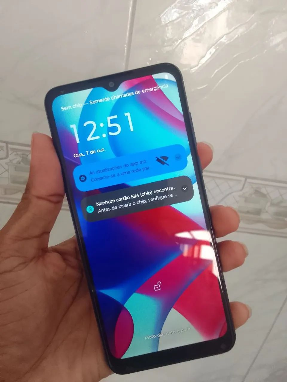 Motorola chip parou só pega wi-fi e bluetooth ok - Foto 4