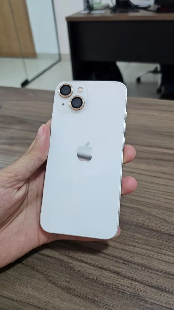 iPhone 13 Branco 128GB | Impecável + Caixa e Acessórios (Todo Original) - Foto 5