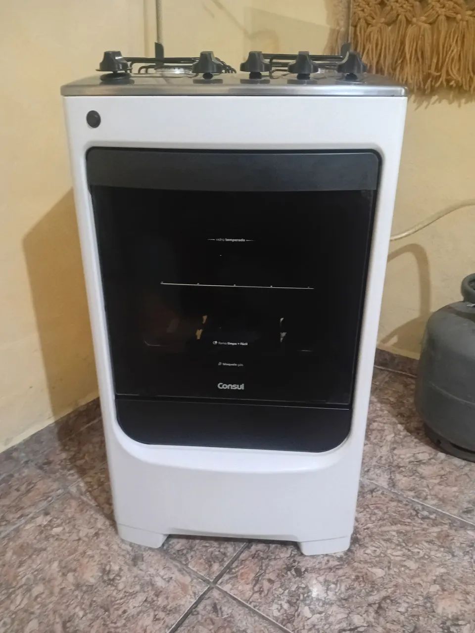 Fogao 4 bocas automático 