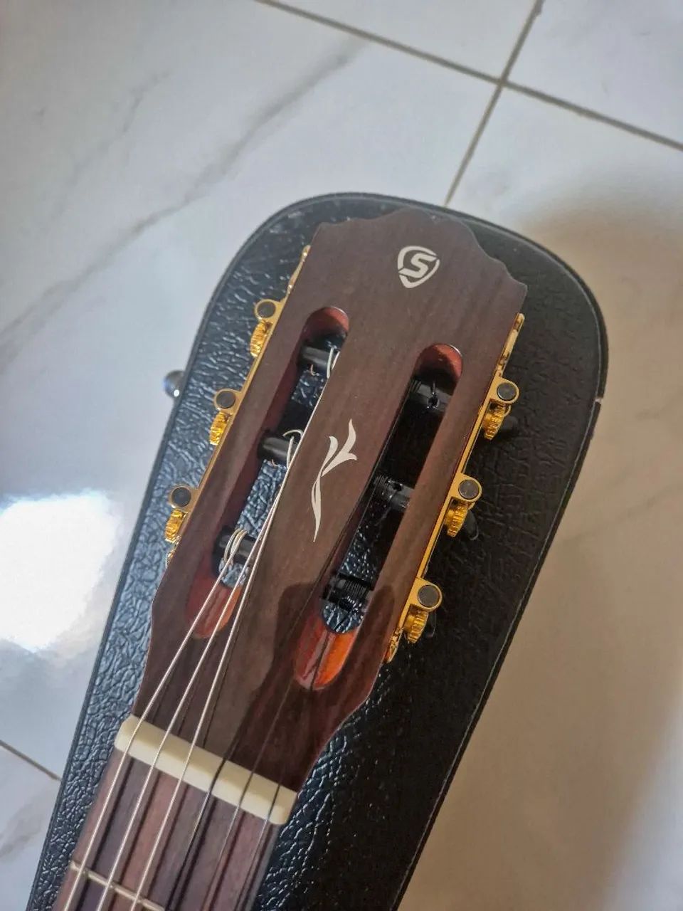 Kit Violão Strinberg com case sem uso (não aceito trocas) - Foto 4