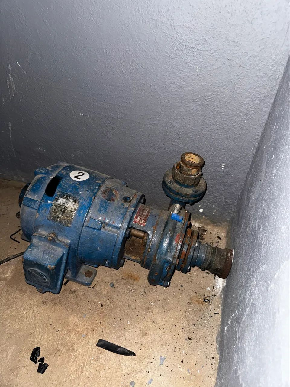Motobomba Centrífuga Elétrica Bomba d?Água Recalque Prédio Usada - Foto 3