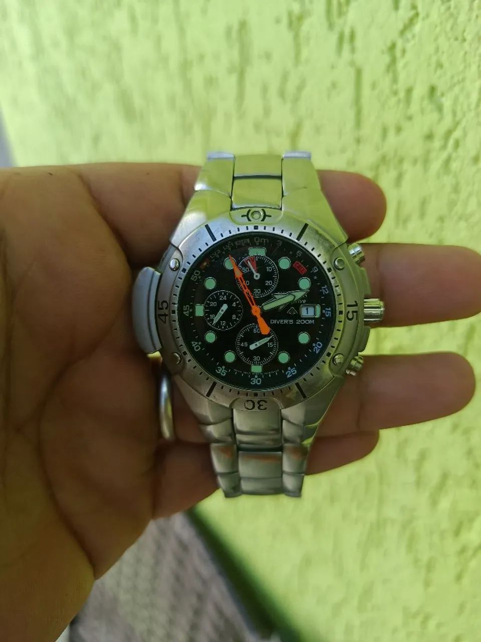 Citizen eco driver sensor on 