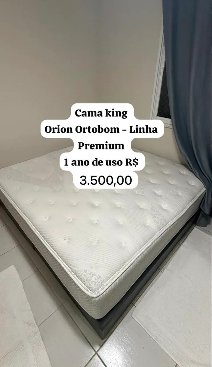 Cama ortobom orion 