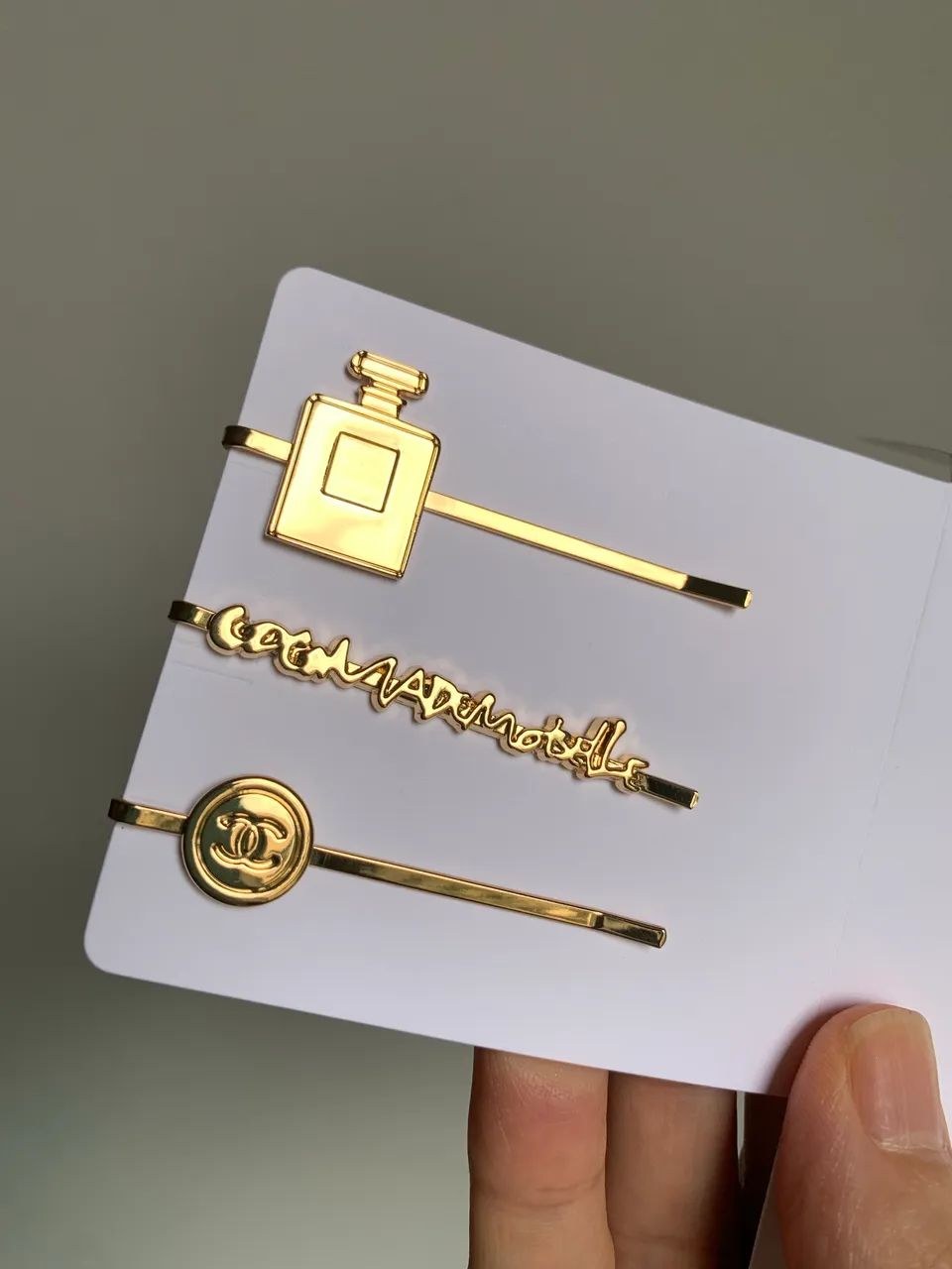 Grampos de cabelo Chanel - Foto 4