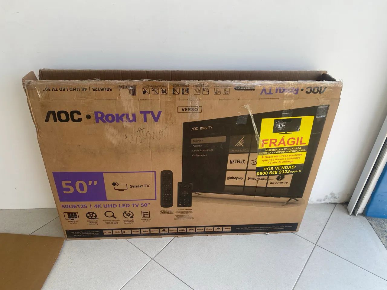 VENDO TV AOC 50 polegadas  - Foto 2