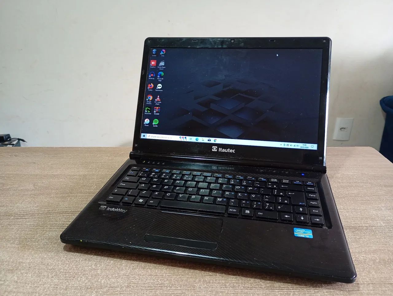 NOTEBOOK COM SSD 500GB 10GB