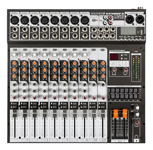 Mesa Soundcraft Sx 1202 Fx Usb