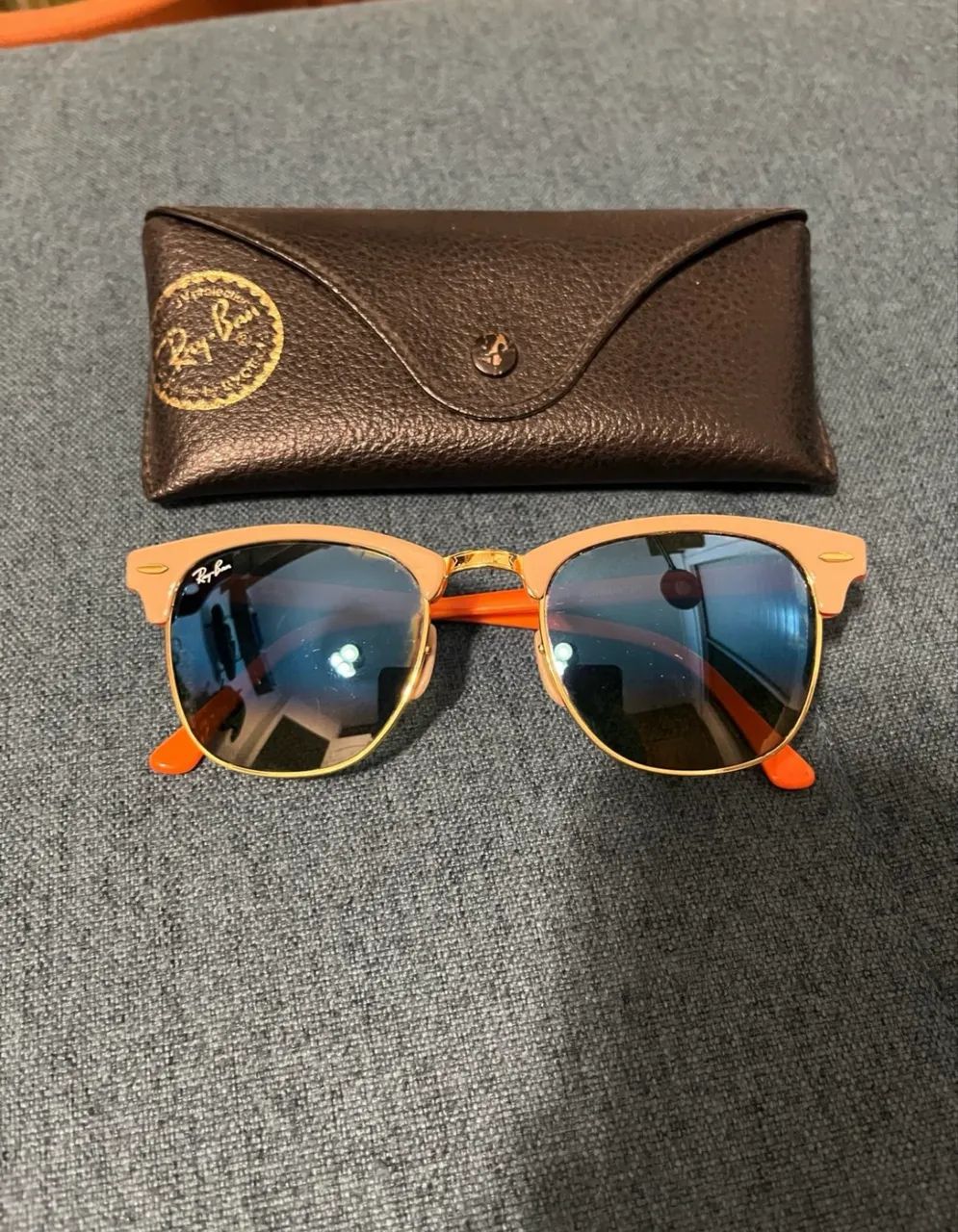 Óculos rayban clubmaster original 