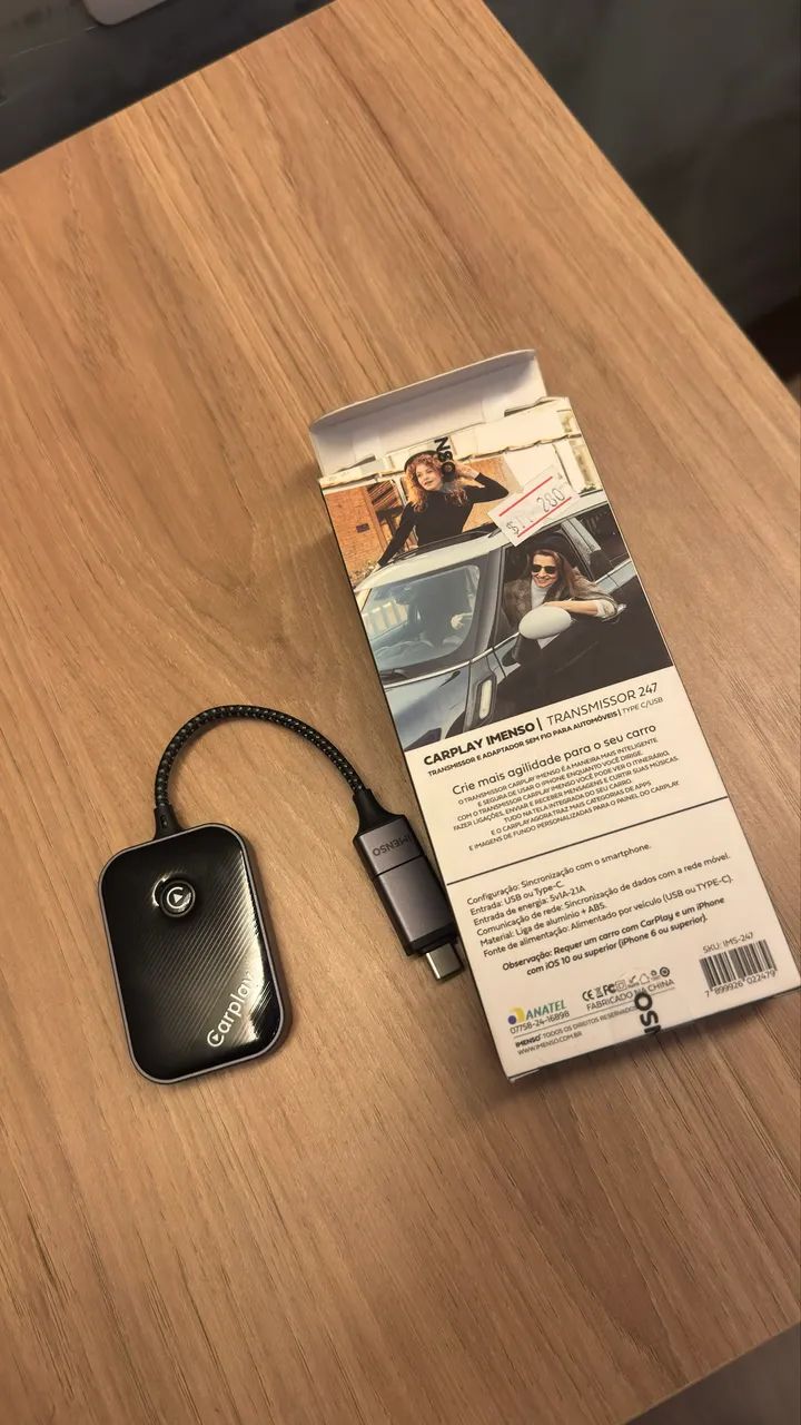 CarPlay Sem Fio Imenso IMS-247 (Conexão Wireless p/ Carro) - Foto 2