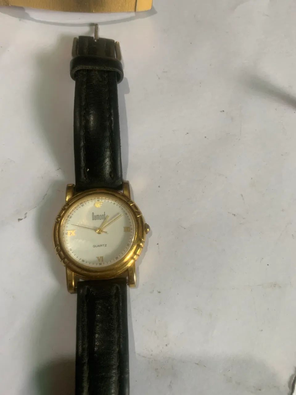 relógio de pulso feminino vintage Dumont Quartz  - Foto 5