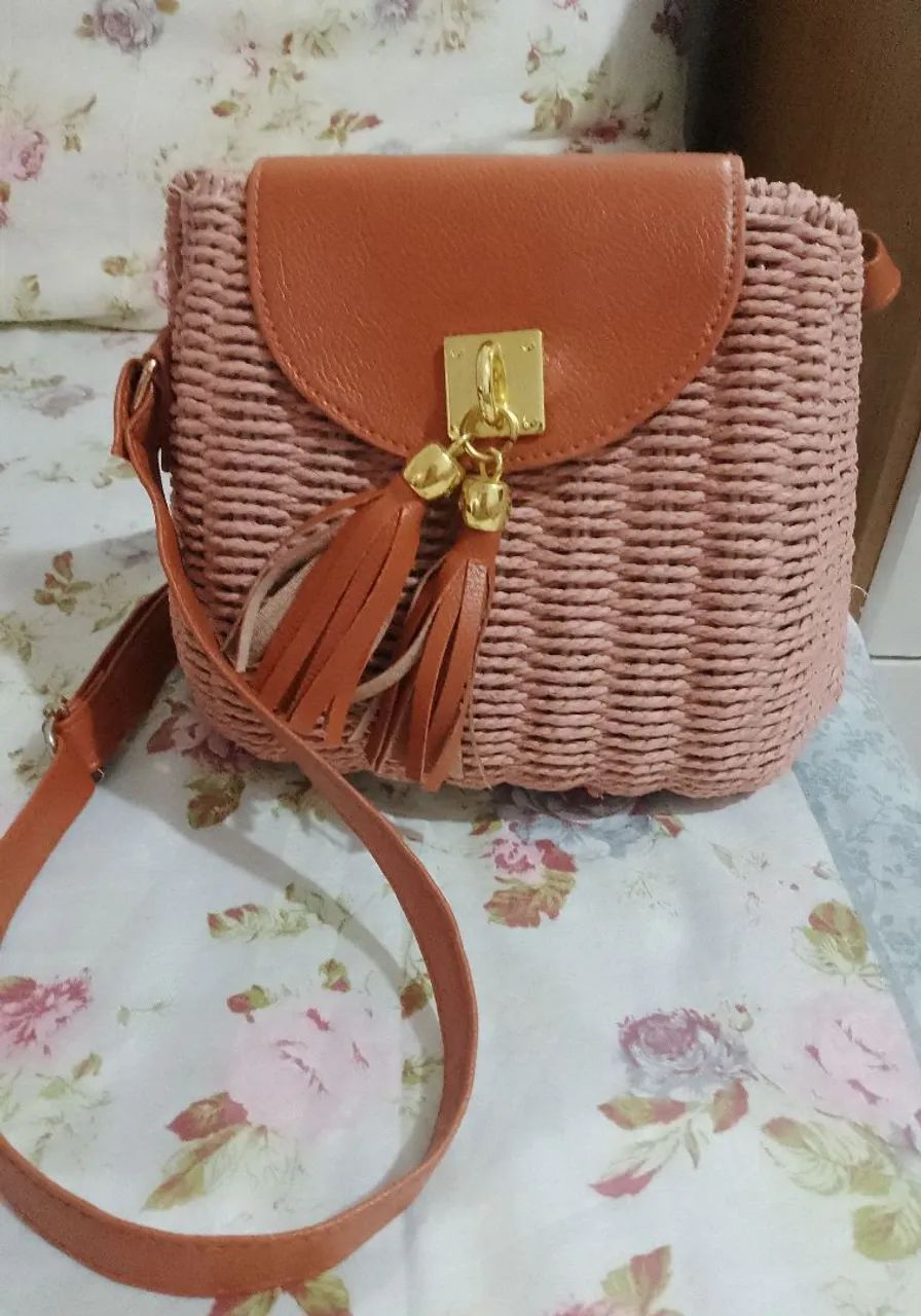 Bolsa de palha  - Foto 2