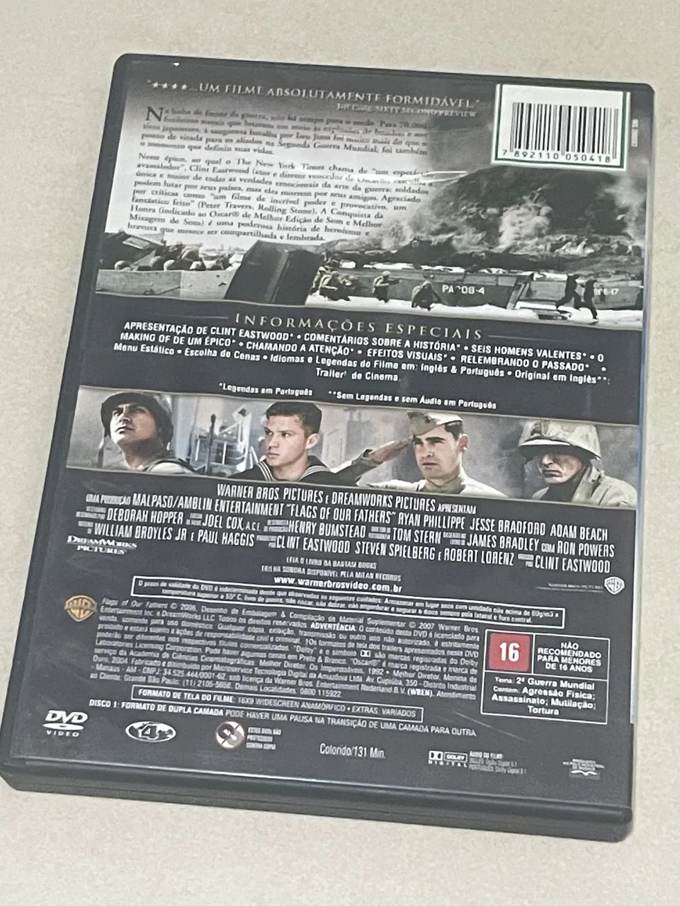 DVD filme - A Conquista da Honra - Foto 2
