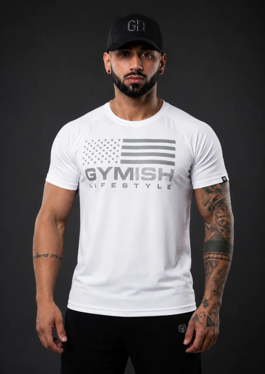 Camisa gym black/white - Foto 2