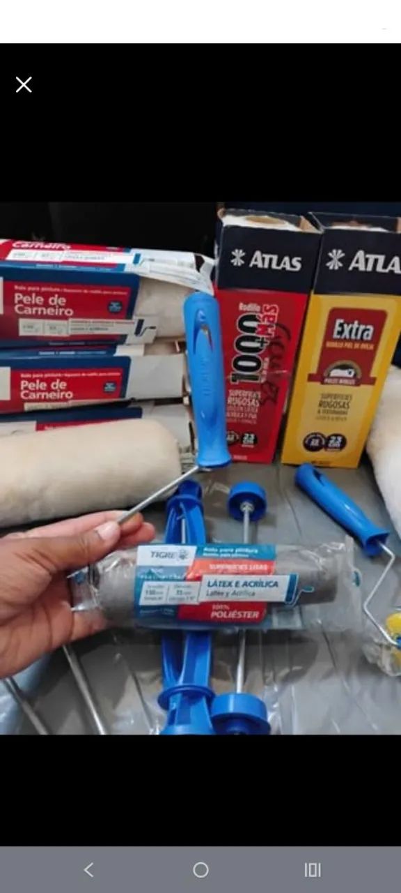 Rolo de tinta TIGRE E ATLAS  - Foto 5